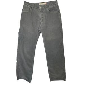 Levi’s 559 Relaxed Straight Gray Corduroy Pants Men’s 30x30 Classic Fit
